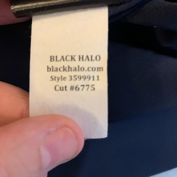 Anthropology navy dress size 12 - Picture 9 of 9